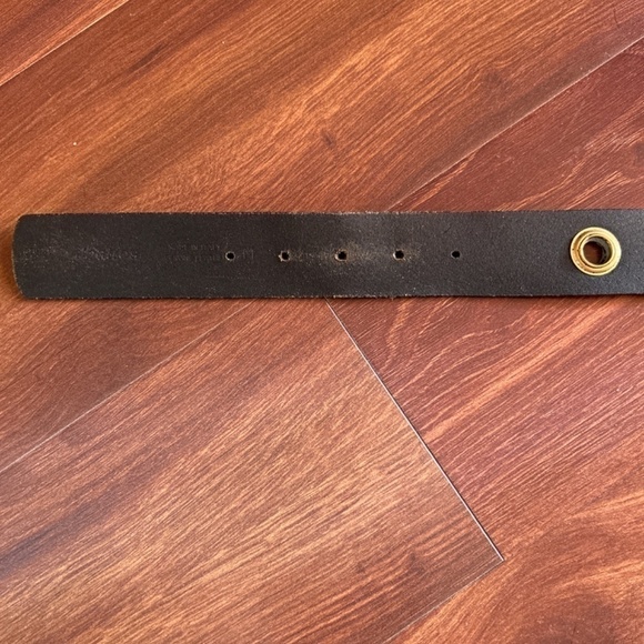 IBEL Albatros Genuine Leather Belt Made in Italy size Medium - Picture 6 of 10